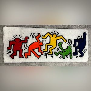 Keith Haring inspired rug